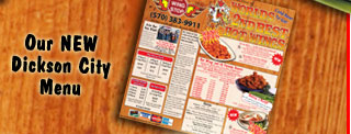 Hot Wing Stop Menu Dickson City